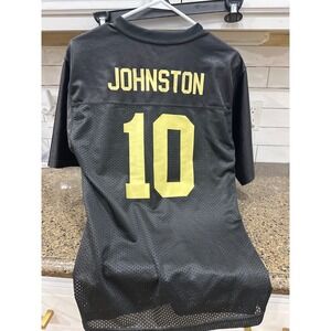 augusta sportswear black saints jersey #10 johnston adult‎ small